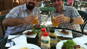 Andres Iriarte and Gonzalo Rincon, July 2011