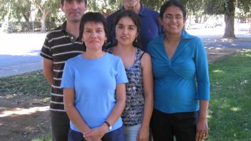 Alma Islas, Pilar Ulloa, Saumya Wickramasinghe, Gonzalo Rincon and Juan Medrano, June 2011