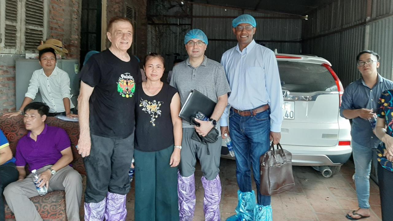 Ermias and Abbas in Vietnam