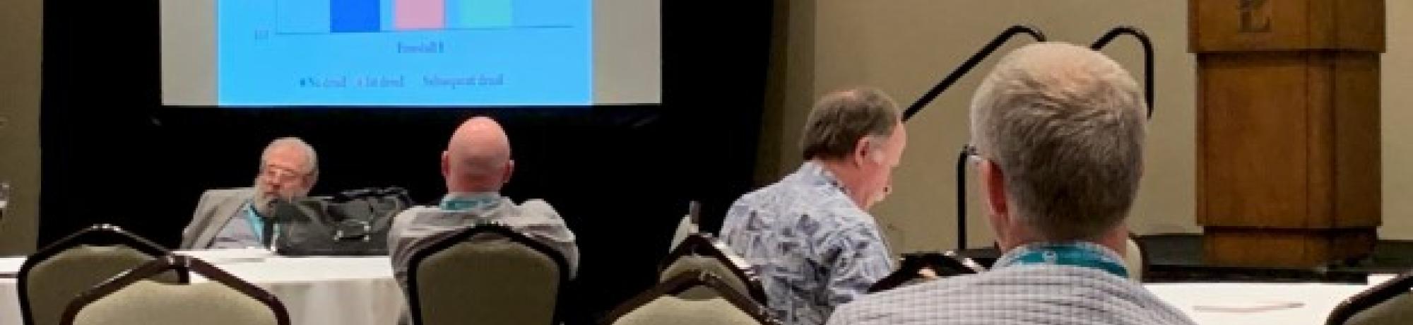Alycia Drwencke at the Dairy Cattle Welfare Council Symposium